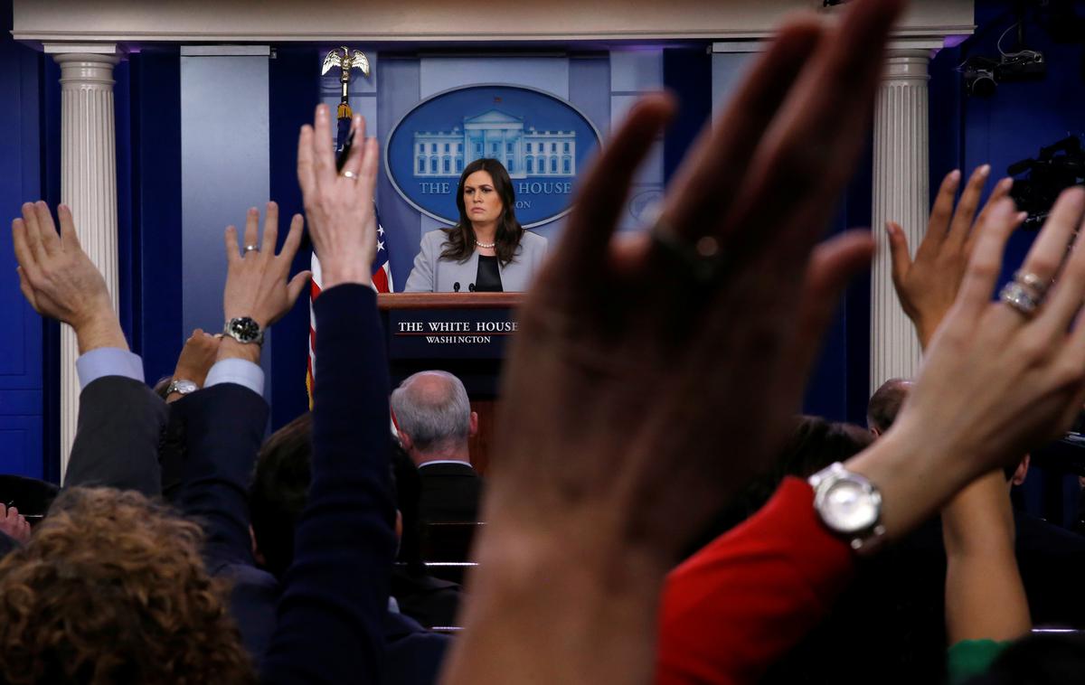 Sarah Sanders, Bela hiša | Foto Reuters