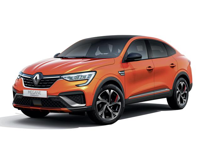 Renault megane conquest | To je novi megane conquest – prvi kupejevski športni terenec, ki ga ni izdelal proizvajalec premijskih avtomobilov. | Foto Renault