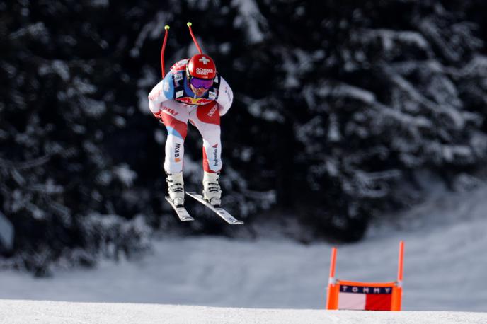 Beat Feuz | Beat Feuz je v petek slavil svojo prvo zmago na smuku v Kitzbühlu. | Foto Reuters