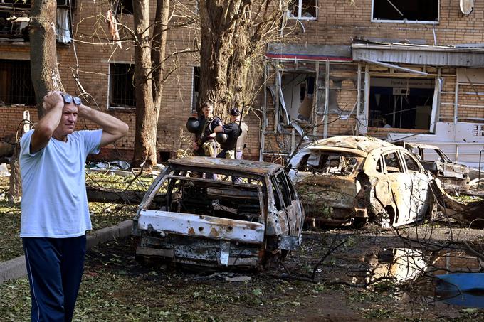 Nadaljujejo se tudi napadi v regiji Kursk.  | Foto: Reuters