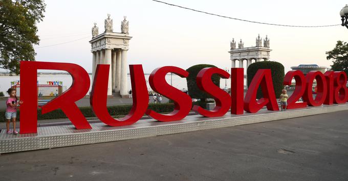 Prihodnje leto bo največji nogometni dogodek na svetu prvič v zgodovini gostila Rusija. | Foto: Reuters