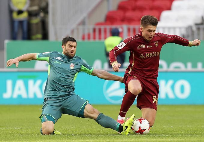 Bojan Jokić se je v Rusiji izkazal s podajo, a je z Ufo izgubil. | Foto: Getty Images