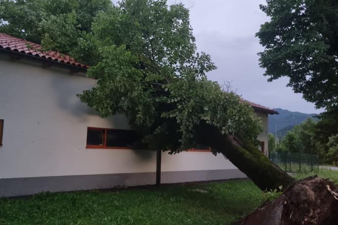 Neurje | Foto Gasilska enota Kobarid / Meteoinfo Slovenija