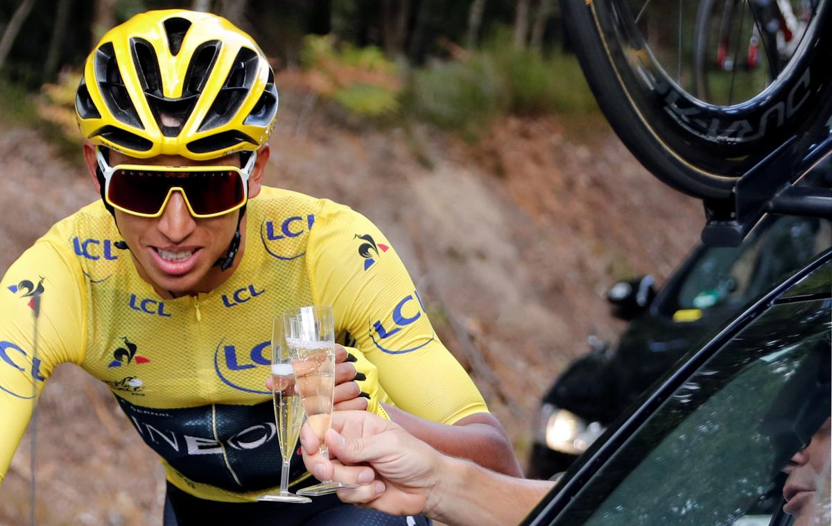 Egan Bernal | Egan Bernal prihaja v Evropo. | Foto Reuters