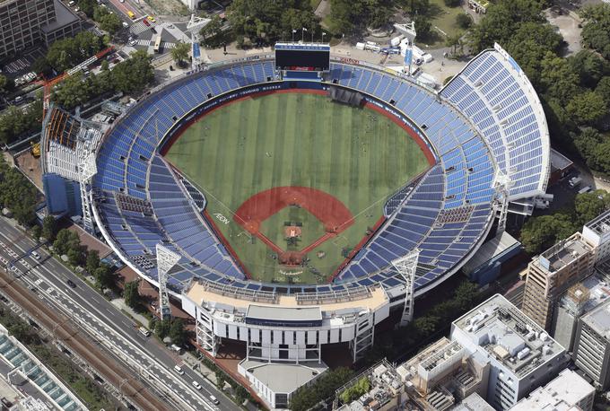 Yokohama Baseball Stadium - prizorišče tekem v bejzbolu in softballu.
 | Foto: Guliverimage/Vladimir Fedorenko