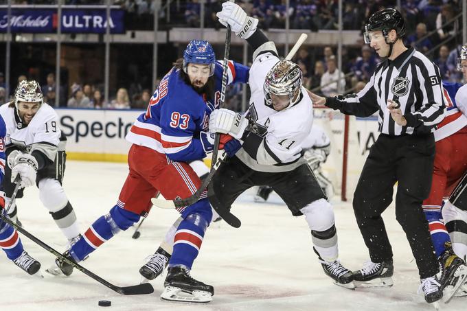 Kopitar Rangers | Foto: Reuters