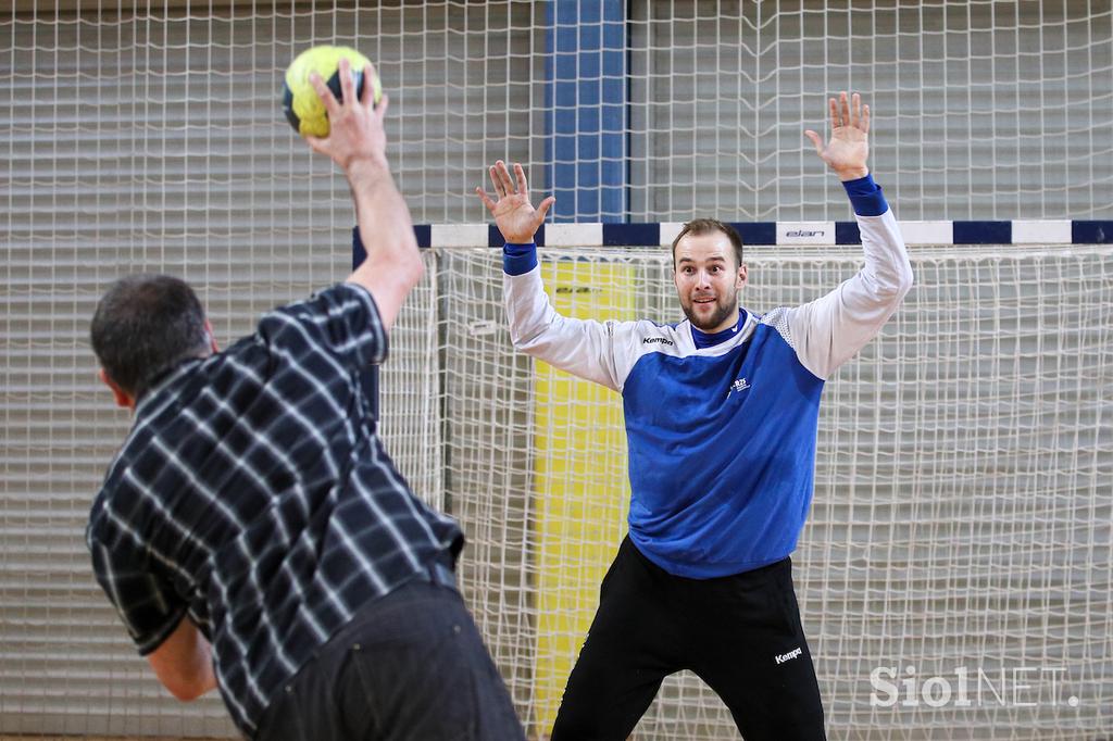 trening rokometna reprezentanca vojašnica