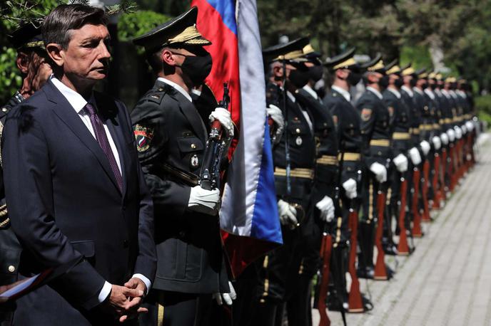 Pahor žale | Foto STA/Danijel Novakovič