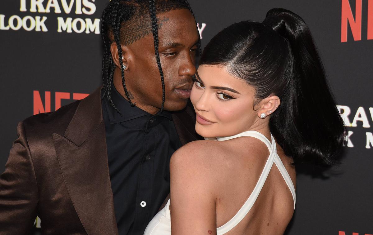 Kylie Jenner Travis Scott | Kylie Jenner in Travis Scott sta po hčerki Stormi dobila še sina. | Foto Guliverimage