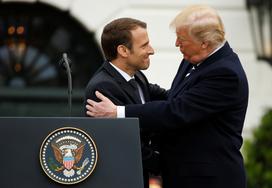 Trump in Macron