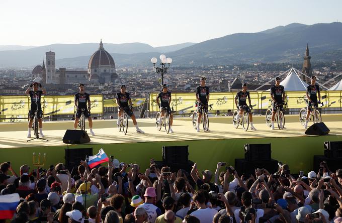 Tour Firence Primož Roglič Red Bull - Bora - Hansgrohe | Foto: Reuters