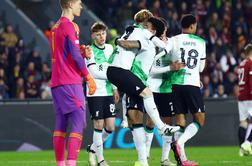 Liverpool napolnil mrežo Sparte, prvak Azerbajdžana neodločeno z Bayerjem