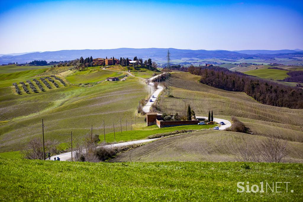 Strade Bianche pokrajina