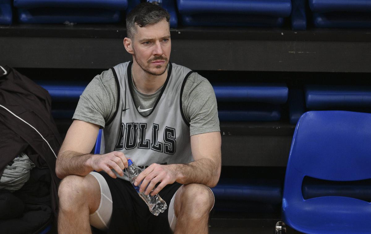 Goran Dragić Chicago Bulls | Goran Dragić na sredinem treningu v pariški dvorani  Accor Arena (nekdanji Bercy). | Foto Guliver Image