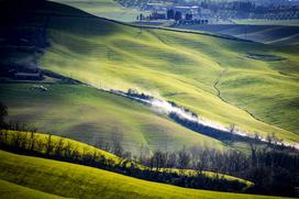 Strade Bianche pokrajina