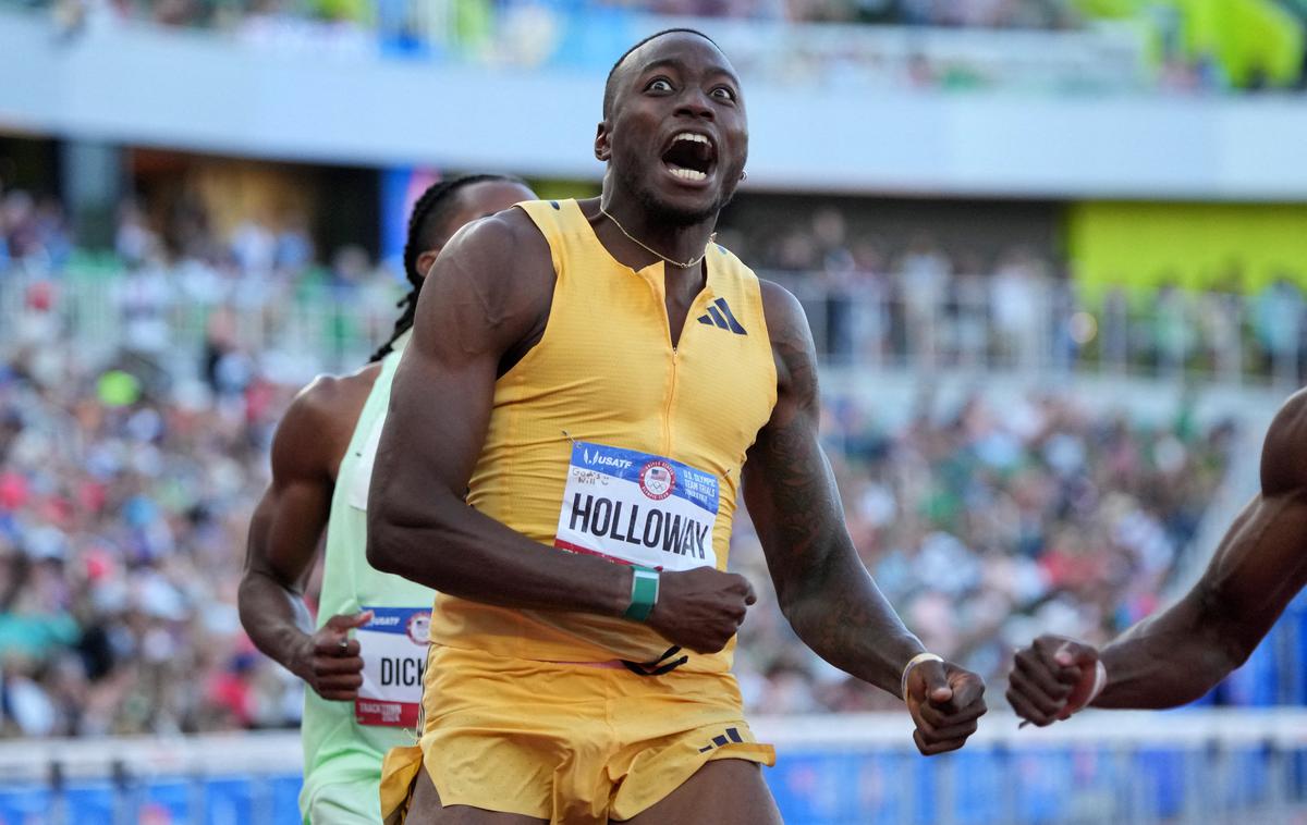 Grant Holloway | Grant Holloway je tekel četrti najhitrejši čas v zgodovini. | Foto Reuters