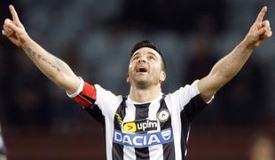 Di Natale ob koncu sezone zapušča Udinese