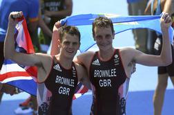 Triatlonska pravljica bratov Brownlee se po Londonu nadaljuje v Riu