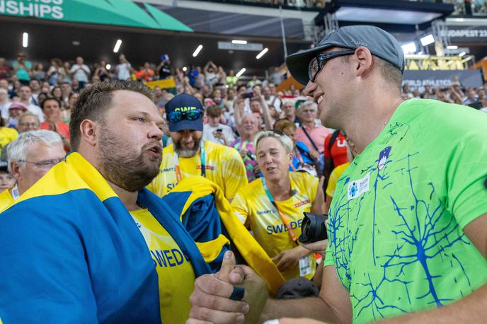 Daniel Stahl, Kristjan Čeh | Daniel Stahl je na atletskem mitingu srebrne svetovne serije v Bellinzoni premagal Kristjana Čeha. | Foto Guliverimage