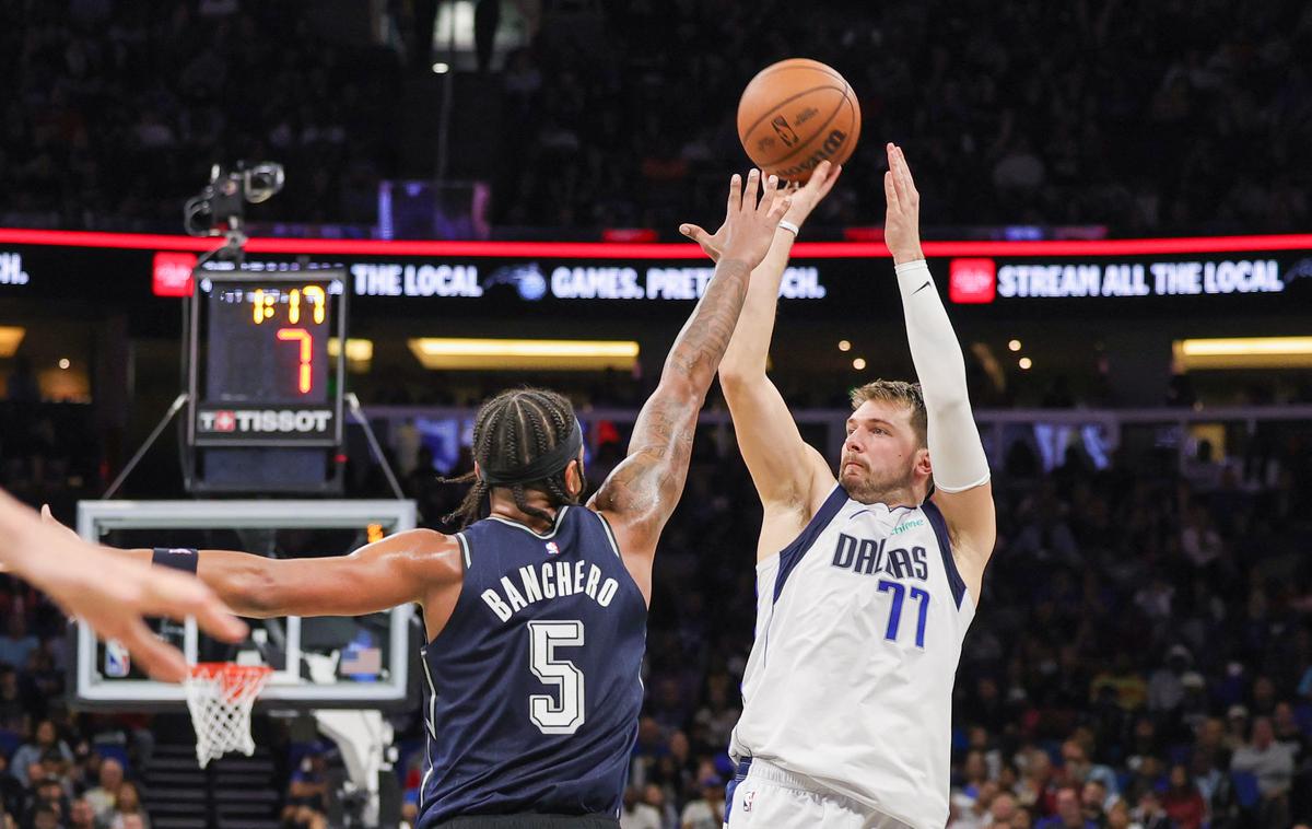 Luka Dončić Dallas Mavericks | Luka Dončić je tekmo končal pri 29 točkah. | Foto Reuters