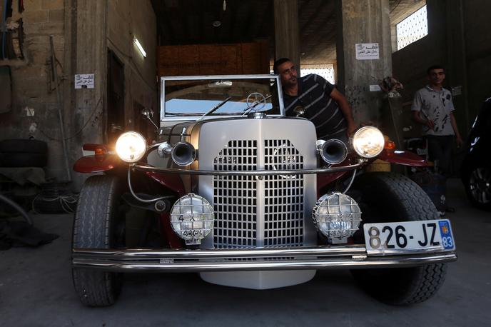 Mercedes SSK Palestina | Foto Reuters