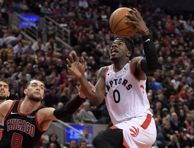 Terence Davis ni še nikoli dosegel v ligi NBA tako veliko točk na eni tekmi kot proti Chicagu. | Foto: Reuters