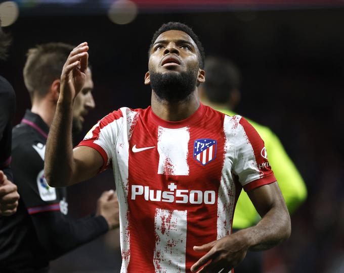 Na seznamu poškodovanih se je znašel tudi Francoz Thomas Lemar. | Foto: Reuters