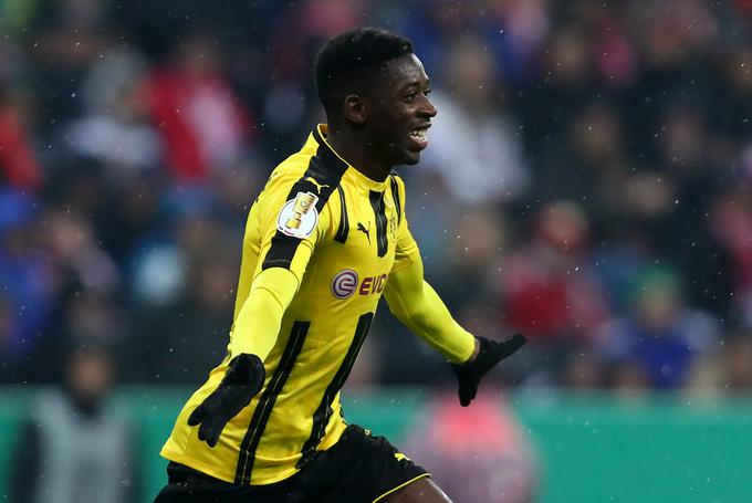 Ousmane Dembele je v prejšnji sezoni blestel v rumeno-črnem dresu. | Foto: Reuters