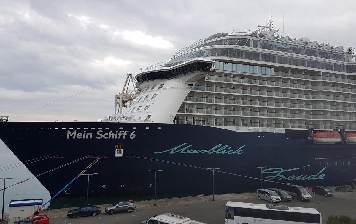 ladja Mein Schiff Koper | Foto Mestna občina Koper