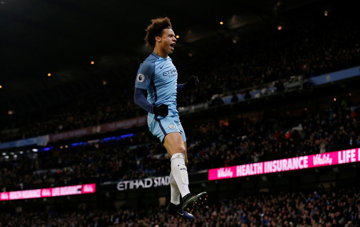 Leroy Sane | Leroy Sane po štirih letih igranja za Manchester City zapušča Otok in se vrača v Nemčijo.  | Foto Reuters