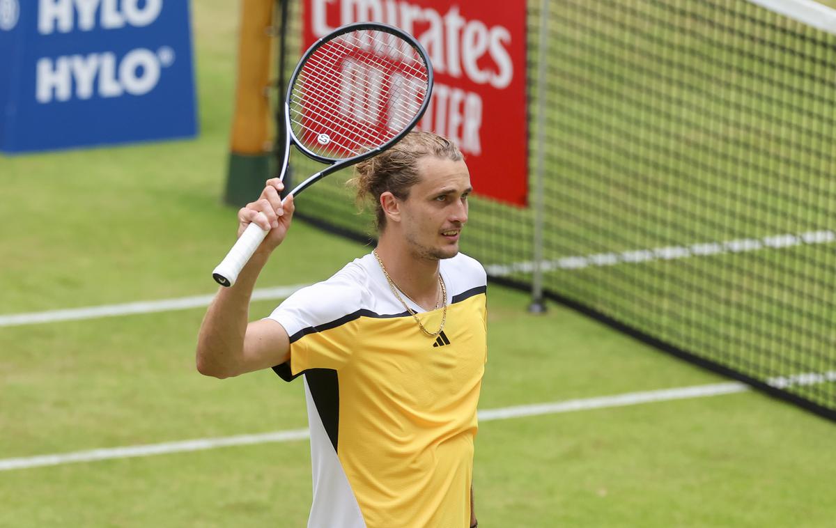 Alexander Zverev | Alexander Zverev je izgubil v polfinalu Halleja. | Foto Guliverimage