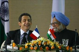 Sarkozy na obisku v Indiji