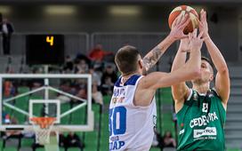 Cedevita Olimpija - Zadar ABA liga Stožice