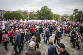 Protestni shod upokojencev. Pavle Rupar Upokojenci