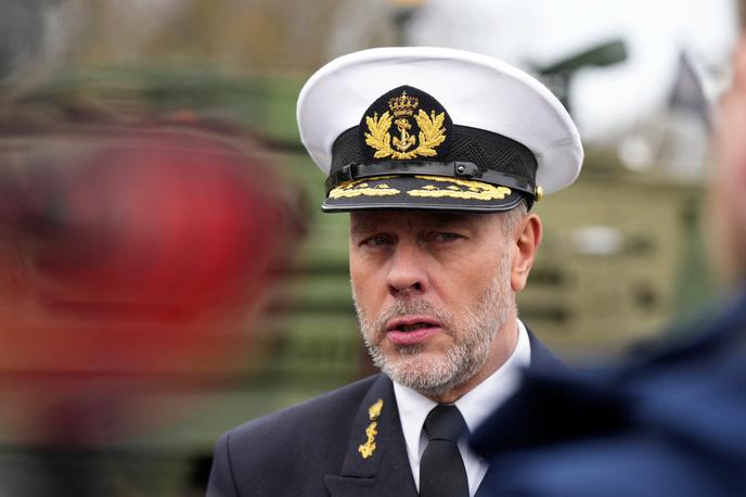 Rob Bauer | Nizozemski admiral Rob Bauer je v začetku tega leta opozoril, da mora biti Zahod pripravljen na vse nepričakovane scenarije vključno z vojno z Rusijo. | Foto Reuters