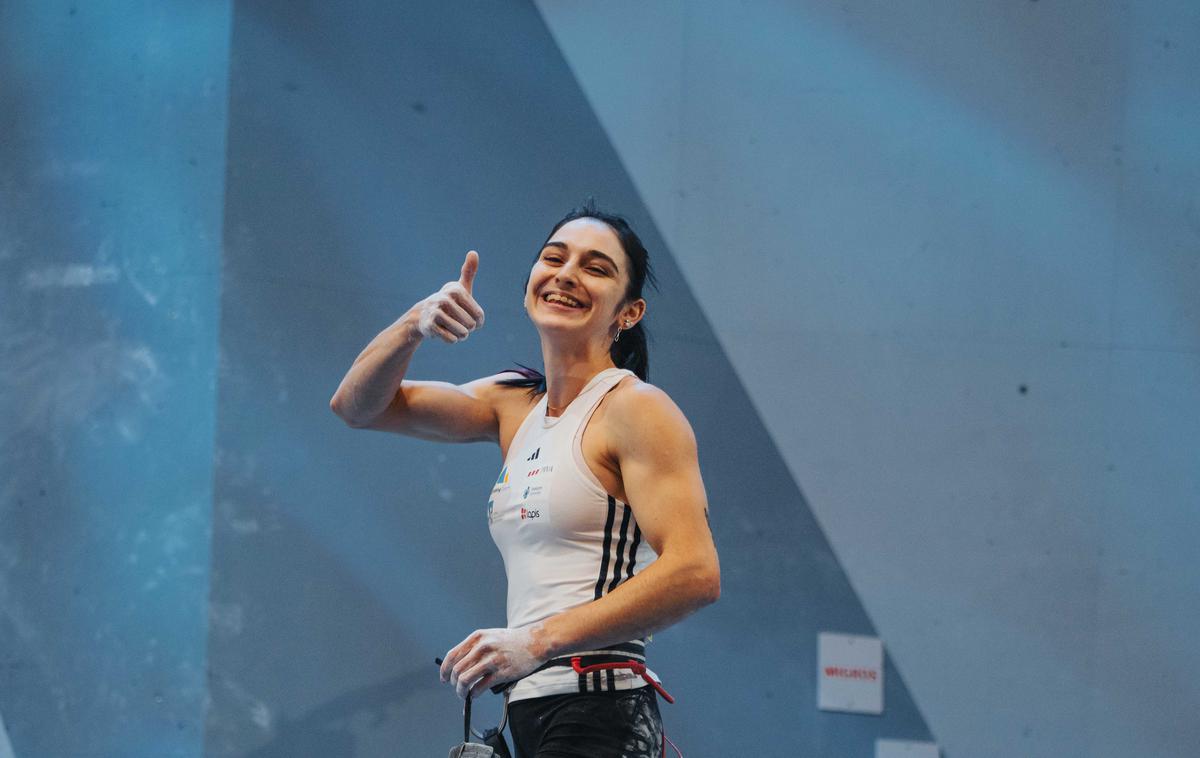 Mia Krampl, Bern 2023 | Mia Krampl si bo skušala v Lavalu v Franciji zagotoviti nastop na olimpijskih igrah v Parizu.  | Foto Lena Drapella/IFSC