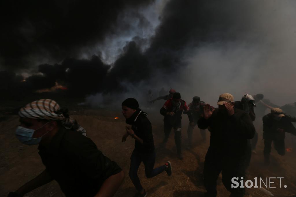 protest Izrael Gaza Jeruzalem