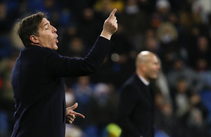 Trener Celte Eduardo Berizzo je prelisičil stratega Reala Zinedina Zidana.  | Foto: Reuters