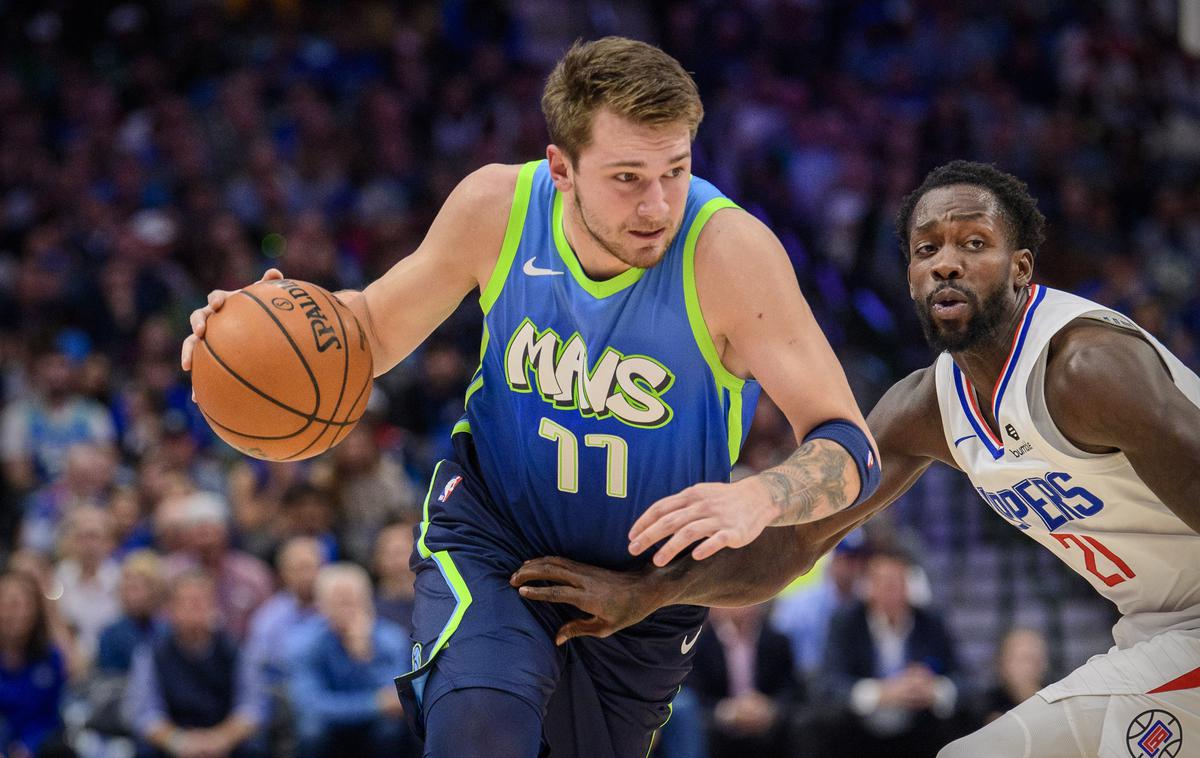 Luka Dončić | Luka Dončić je prekinil niz štirih zaporednih tekem v ligi NBA, na katerih je prispeval vsaj 30 točk in 10 asistenc. | Foto Reuters