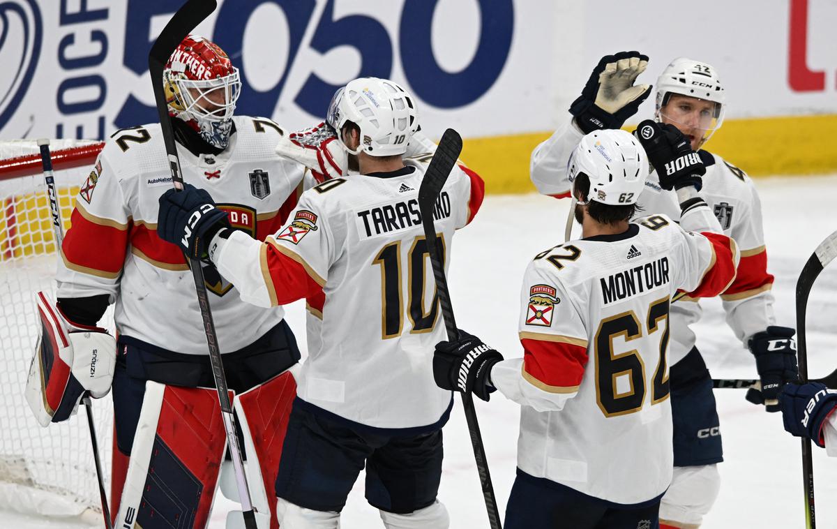 Florida Panthers Edmonton Oilers | Hokejisti Florida Panthers so v velikem finalu povedli s 3:0 v zmagah in naredili velik korak k osvojitvi prvega Stanleyjevega pokala v zgodovini kluba. | Foto Reuters