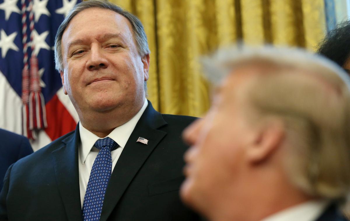 Mike Pompeo Donald Trump | Foto Reuters