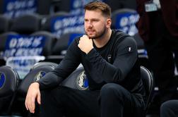 Luka Dončić trdi, da se počuti dobro, a poročajo, da ni prepričljiv