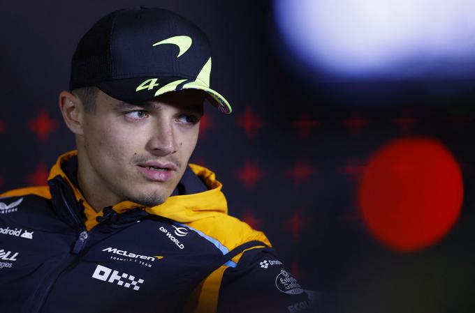 Lando Norris je najprej zahteval opravičilo, a sta se za zaprtimi vrati s Verstappnom med seboj pomirila. | Foto: Reuters