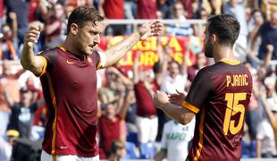 Francesco Totti v Romi še eno sezono