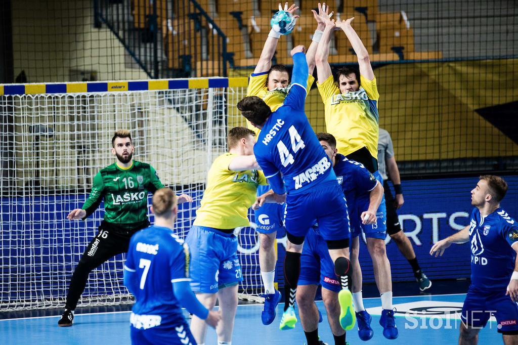 Celje Pivovarna Laško : PPD Zagreb, liga prvakov