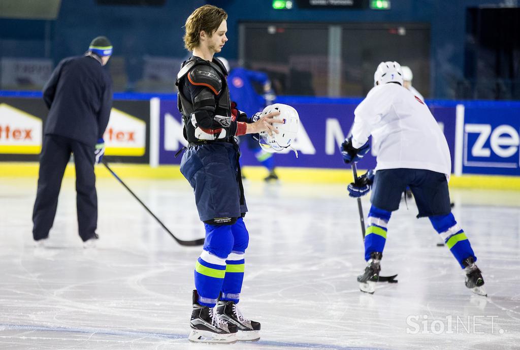 slovenska hokejska reprezentanca trening