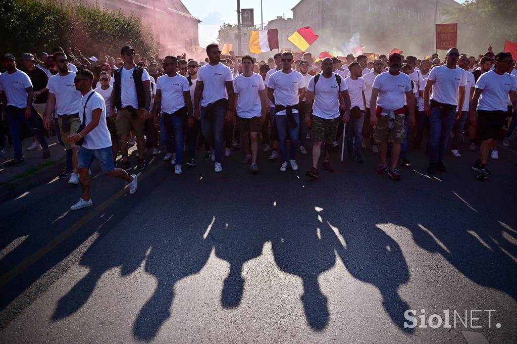 finale evropska liga Budimpešta Sevilla Roma