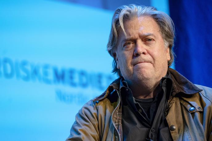 Steve Bannon | Steve Bannon, ki v Washingtonu nima več takšnega vpliva kot na začetku Trumpovega prvega mandata, ima velike želje po vplivanju na evropsko politiko. | Foto Guliverimage