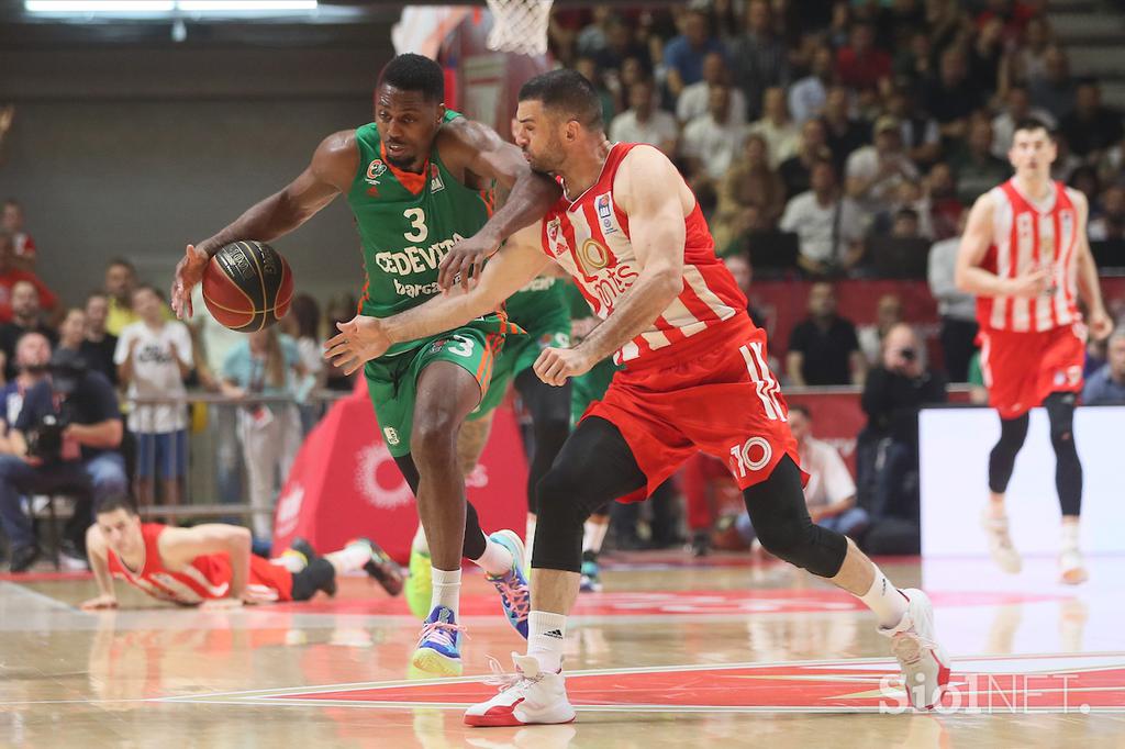 Crvena zvezda : Cedevita Olimpija, liga ABA, polfinale 3. tekma