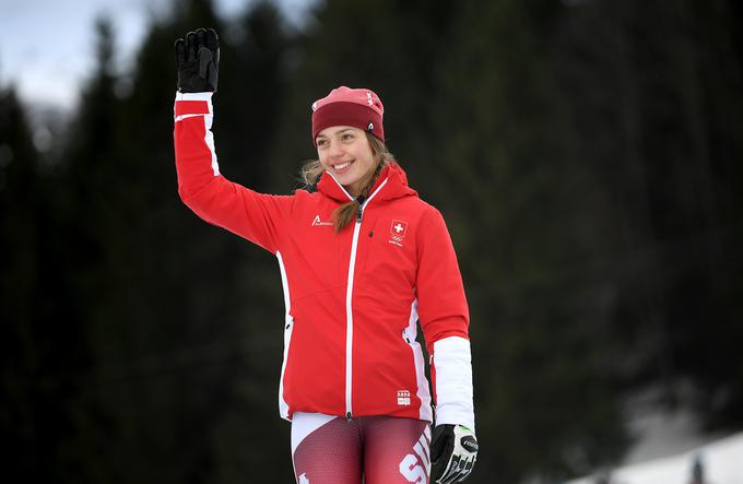 Amelie Klopfenstein je osvojila tretje odličje. | Foto: Getty Images